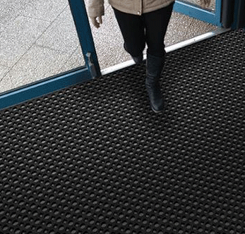 Ringgummimatte für den Eingang